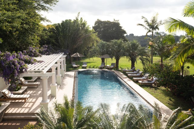 Garden Lawns at Hemingways Nairobi: Luxury outdoor venue for executive corporate retreats.