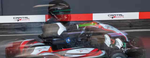Capital Karts Star City race track: professional indoor go-karting for corporate team building.