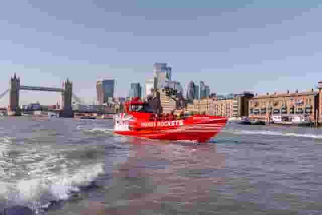 Rocket Rebel London - 26 seat speedboat for sightseeing in London