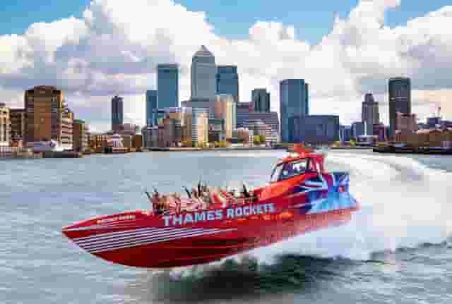 Rocket Rebel London - 26 seat speedboat for sightseeing in London