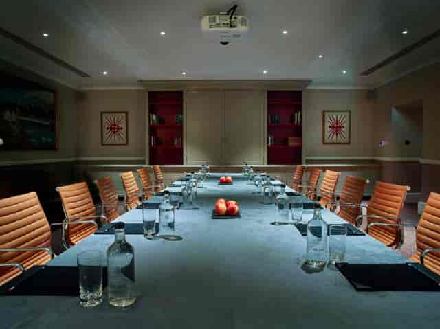 Luxury boardroom in Cliveden House with Eames chairs for executive meetings and corporate events.