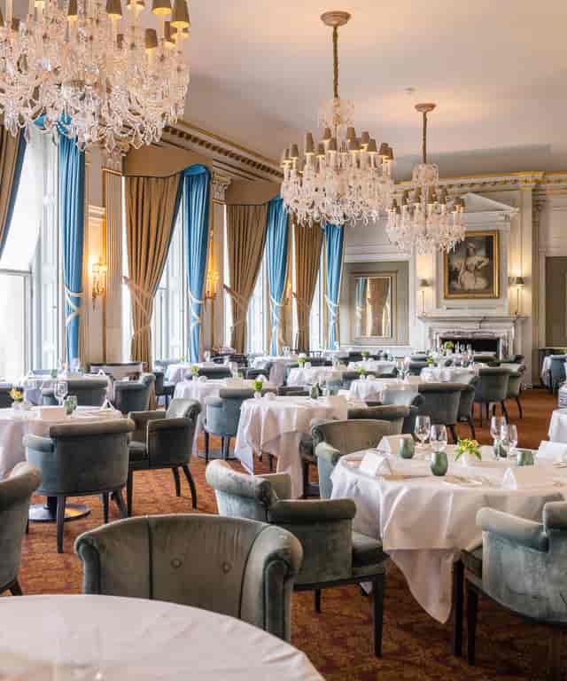 Luxury French Dining Room at Cliveden House for elegant weddings and gala dinners.
