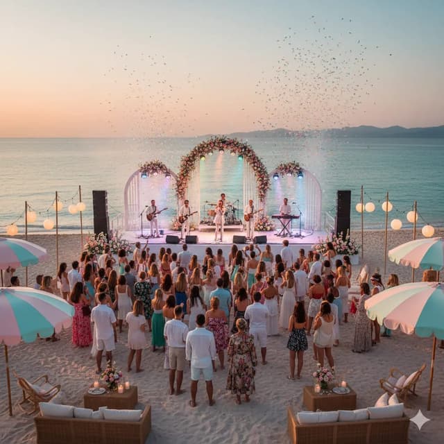Private Beach Venue on La Croisette