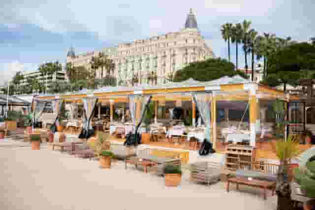 Private Beach Venue on La Croisette