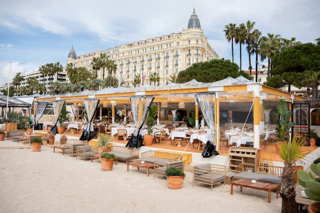 Private Beach Venue on La Croisette