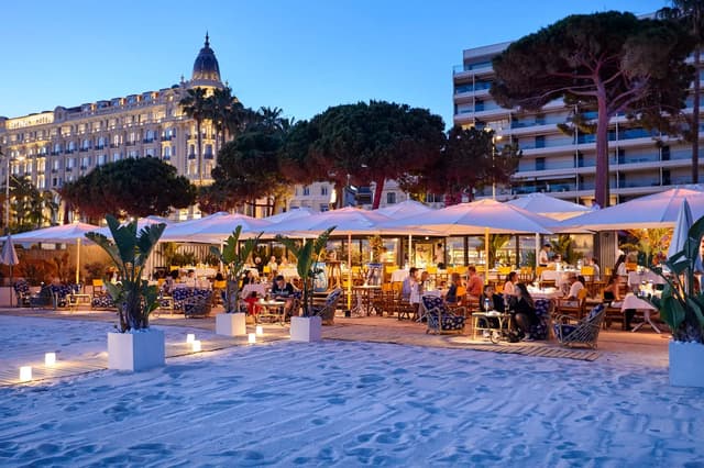 Private Beach Venue on La Croisette