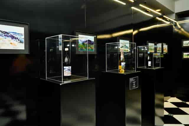 iGOLI Bar & Gallery luxury display pedestals for brand activations and product launches.
