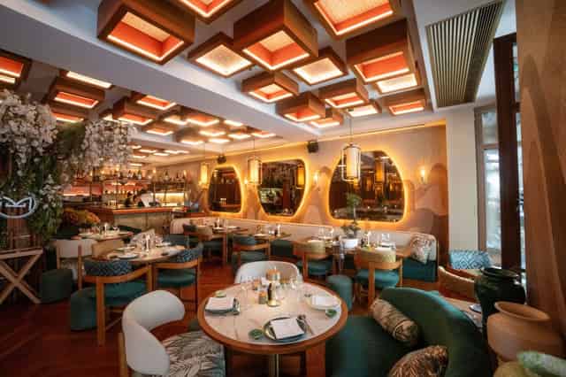La Palme d'Or Main Dining Room
