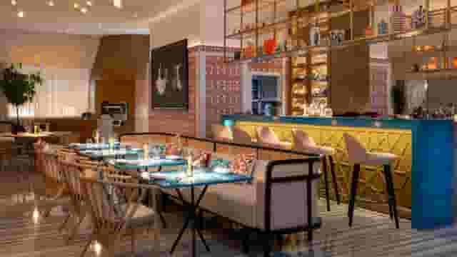 Indoor dining room