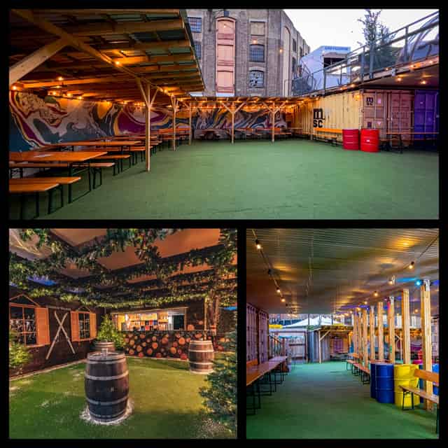 Vinegar Yard Mezzanine Terrace and Backyard (Half Venue Hire)