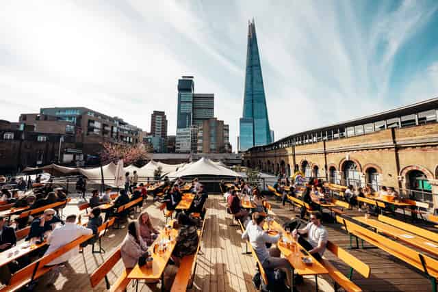 Vinegar Yard Mezzanine Terrace and Backyard (Half Venue Hire)