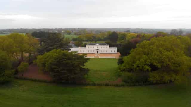 The Georgian Mansion at Greenstead Hall Estate