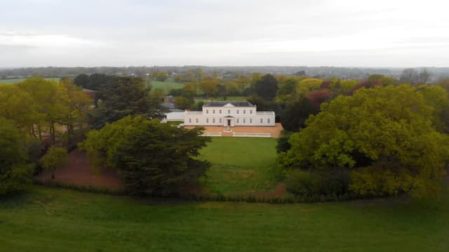The Georgian Mansion at Greenstead Hall Estate