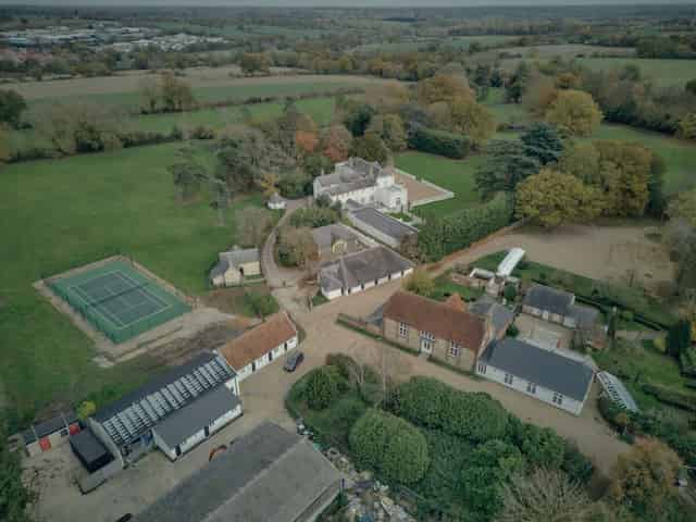 The Georgian Mansion at Greenstead Hall Estate