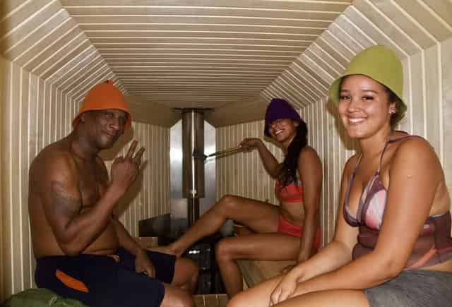 Sauna & Plunge Lounge