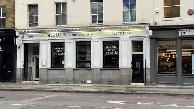 St. JOHN Bread & Wine