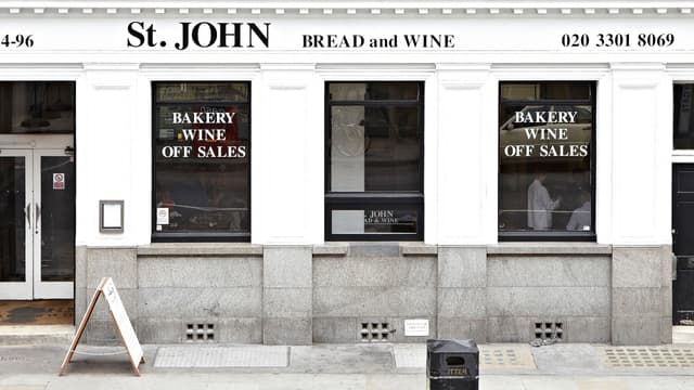 St. JOHN Bread & Wine