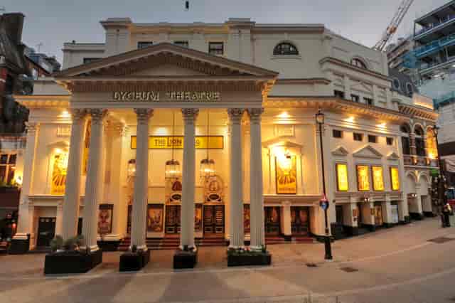 Lyceum Theatre main auditorium, historic venue for corporate product launches and gala events.
