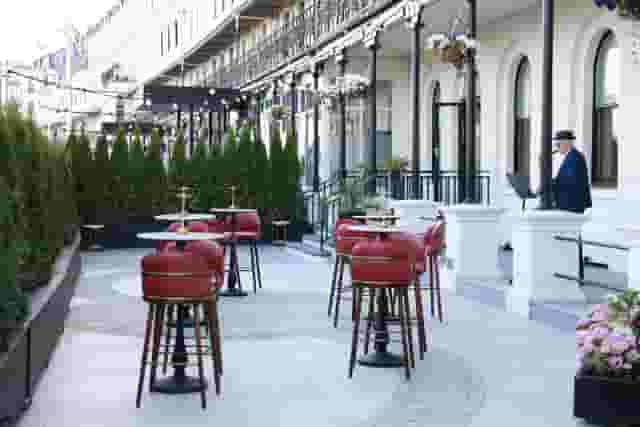 Private Outside Terrace