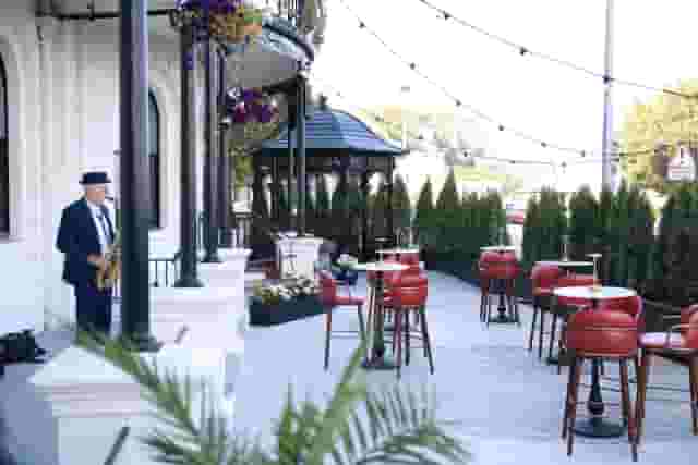 Private Outside Terrace