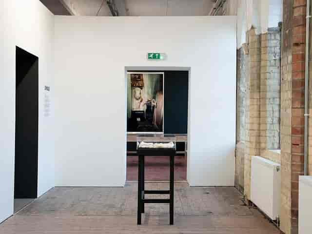 BACKLIT Gallery industrial exhibition space with exposed brick for pop-up events and showcases.