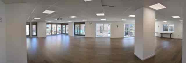 Main Hall at West Watford Community Centre: versatile event space for workshops and receptions.
