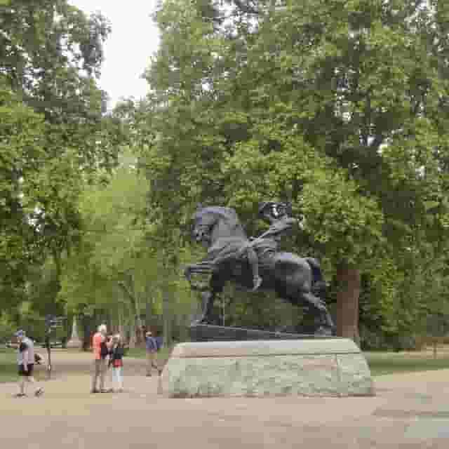 Physical Energy Statue Green