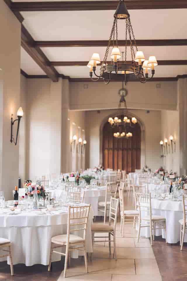 Repton Hall, Ashridge House: Gothic banquet venue for elegant weddings and gala dinners.
