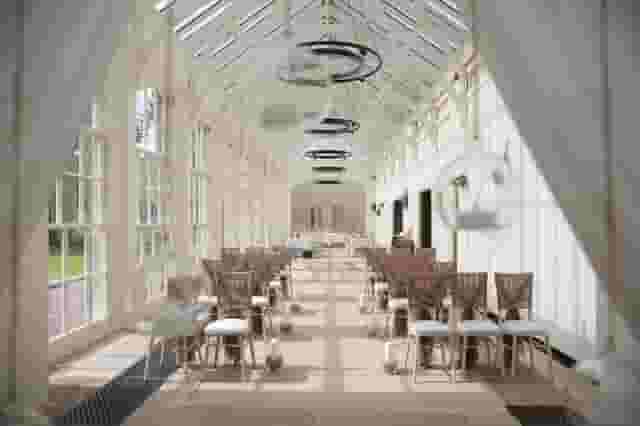 Conservatory and Reception Hall