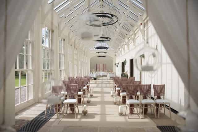 Conservatory and Reception Hall