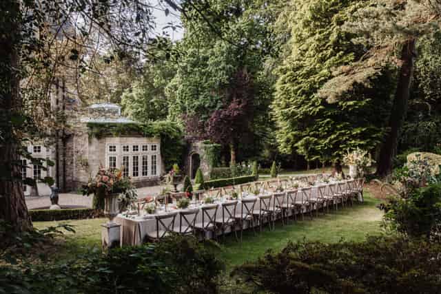 Conservatory and Reception Hall