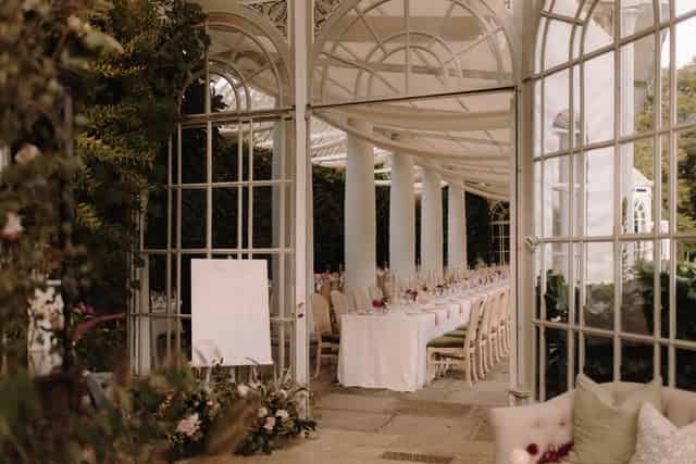 Conservatory and Reception Hall