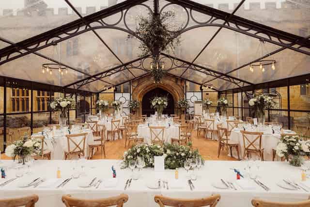 Conservatory and Reception Hall