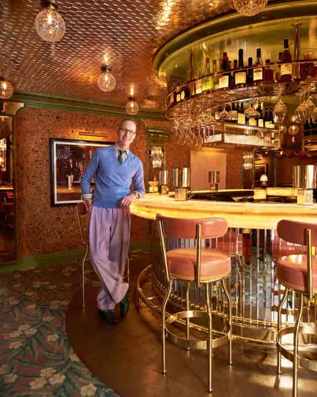 Main Bar at One Over the Ait: intimate lounge for VIP cocktail receptions and networking events.