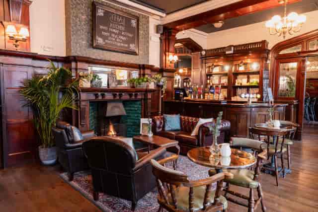 Function Room at The Foresters pub with lounge seating for networking and private events.