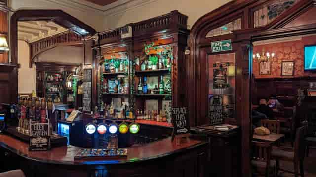 Public Bar at The Foresters: Intimate venue for corporate networking events and conference mixers.