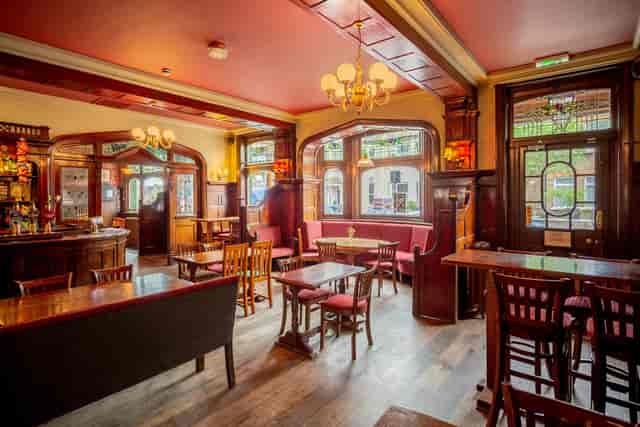 Front Bar at The Foresters: Authentic venue for networking events and team dinners.