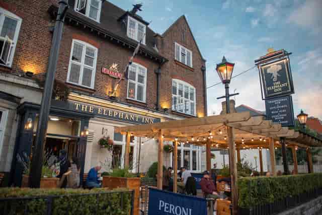 Sports Bar at The Elephant Inn: stylish venue for corporate networking and team-building mixers.