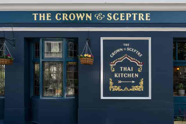 Whole venue at The Crown & Sceptre with classic decor for networking and team lunch events.
