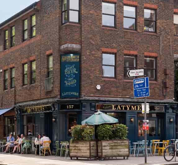 Latymers corner pub venue for casual post-conference mixers and intimate private events.