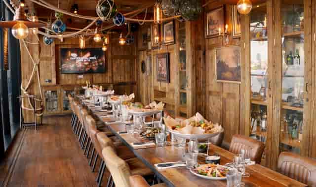 Rum Lounge & Captain’s Room private dining space for corporate dinners and boutique events.
