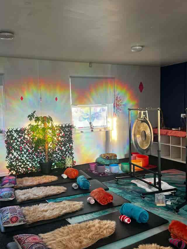 Boutique wellness studio for corporate retreats and team-building mindfulness sessions.