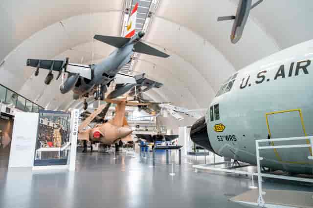 Hangar Six event space: industrial architecture for corporate galas and aviation-themed events.
