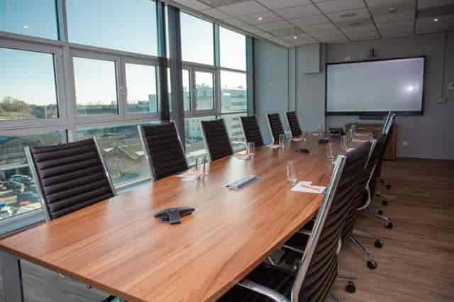 Boardroom meeting room at Motorpoint Arena Nottingham for executive corporate events.