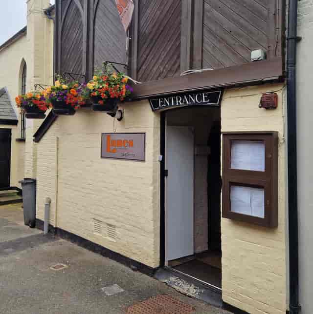 Main Restaurant Lymington entrance for private events and corporate functions.