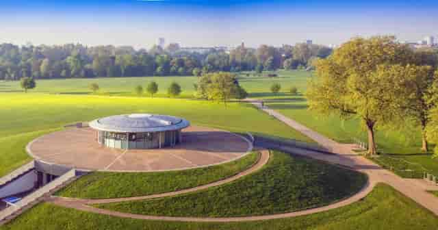 The Hub, Regent's Park: striking modern venue for premium brand activations and corporate events.