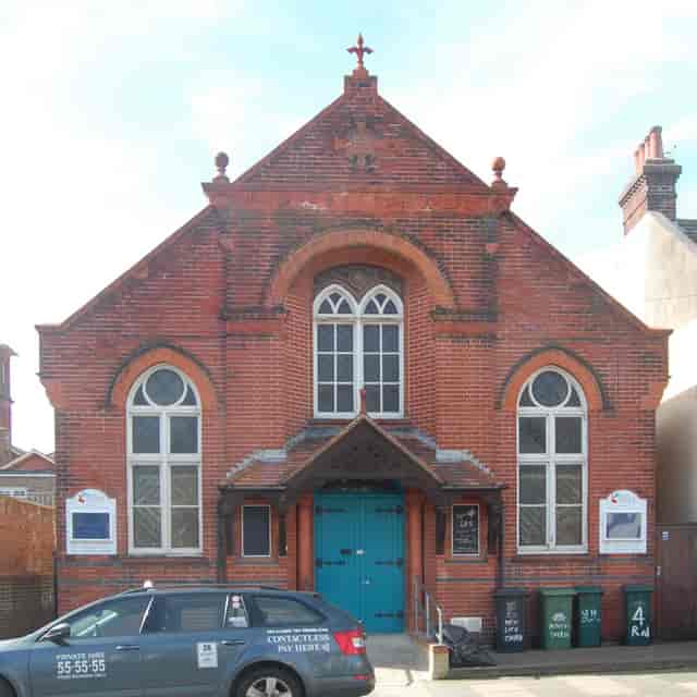 Small Hall at St Swithun's Church: historic venue for intimate community gatherings and events.