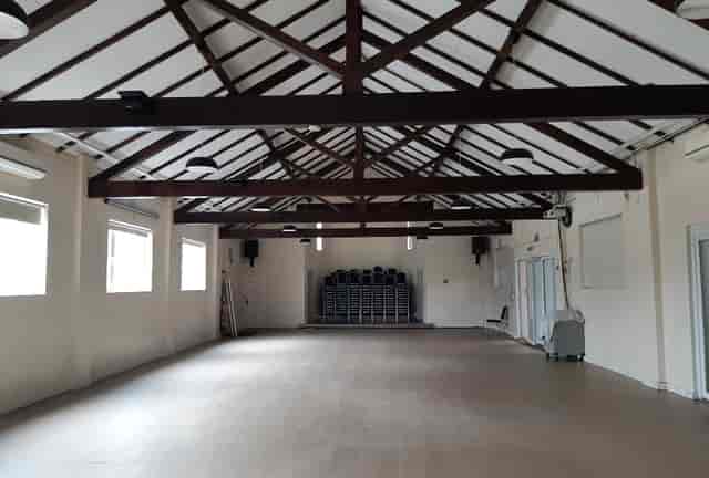 Prince Royal event space with rustic rafters, perfect for weddings and corporate venue hire.