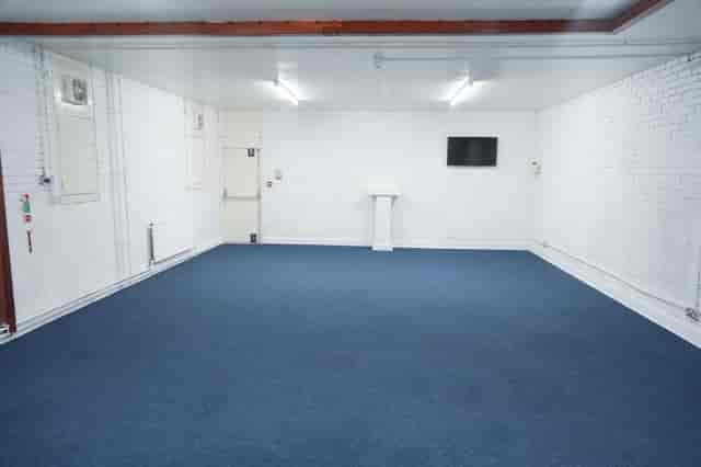 Holly at The Green Nunhead Community Centre, a versatile blank-canvas event venue for hire.