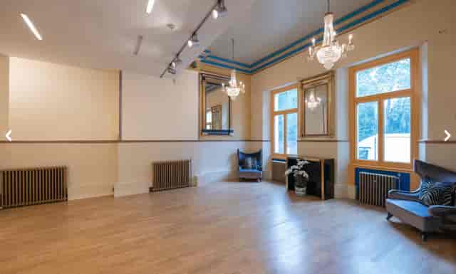 Bright, versatile breakout space at The Embassy, Lumiere London for event receptions and meetings.